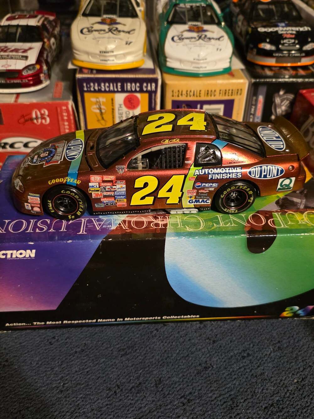 Jeff Gordon 24 DuPont Chromalusion 1998 Monte Carlo 1:24 Action Nascar